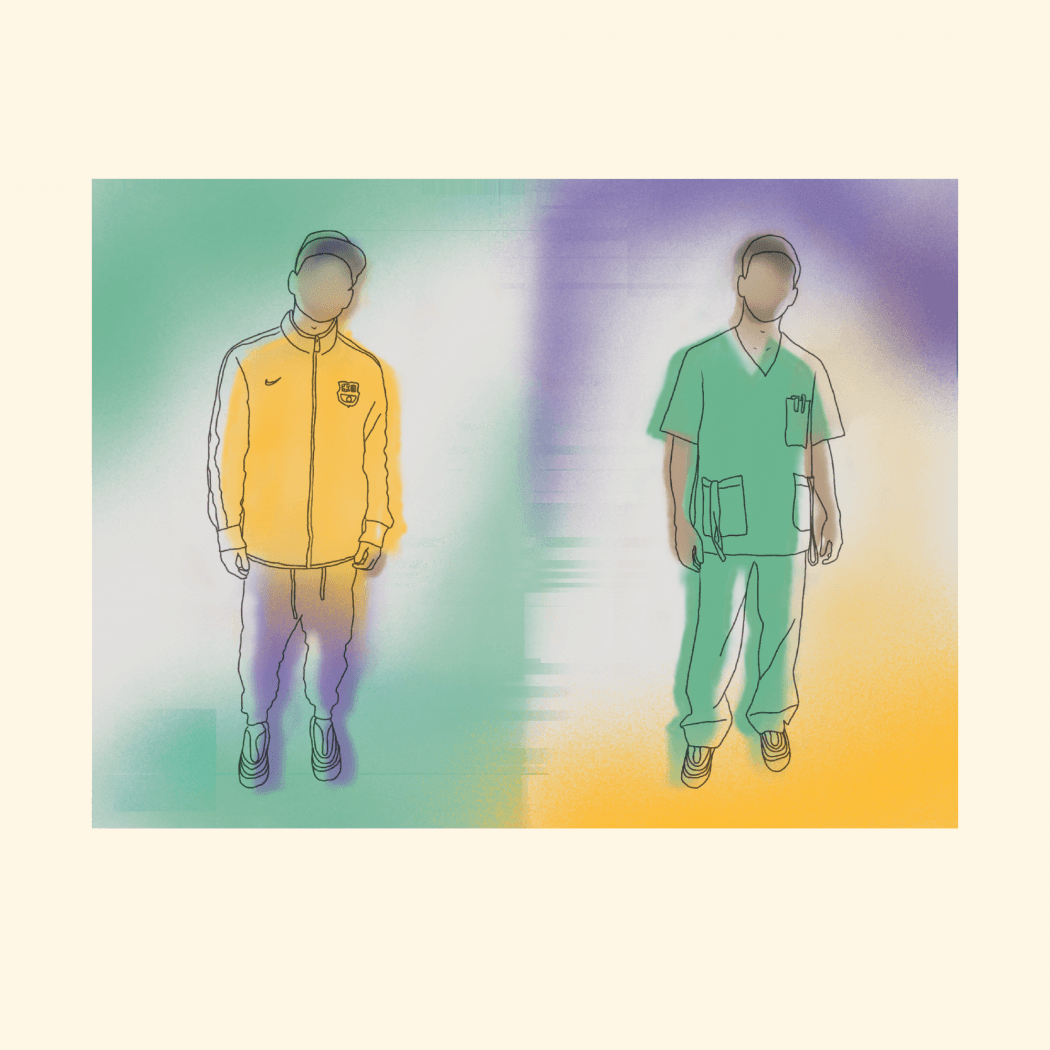 Le passager dans le train